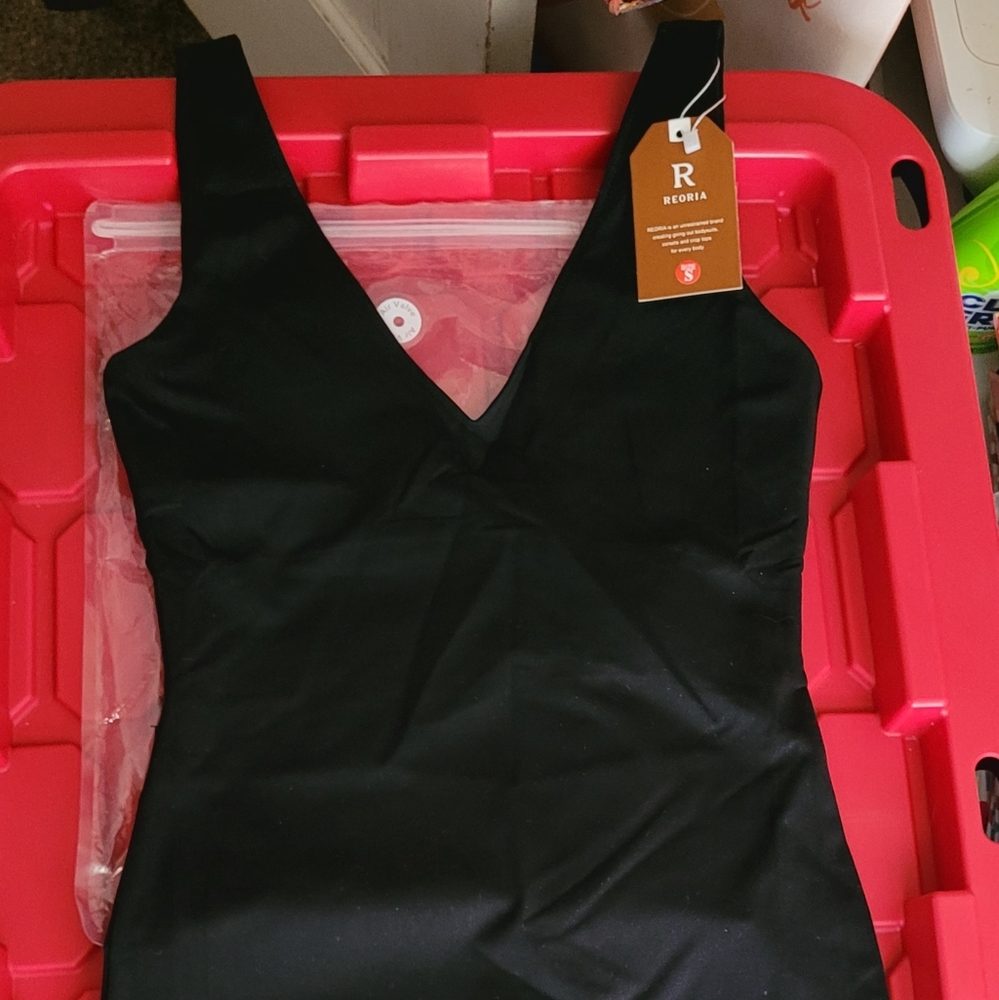 Black Tank - Shorts One Piece Nwt